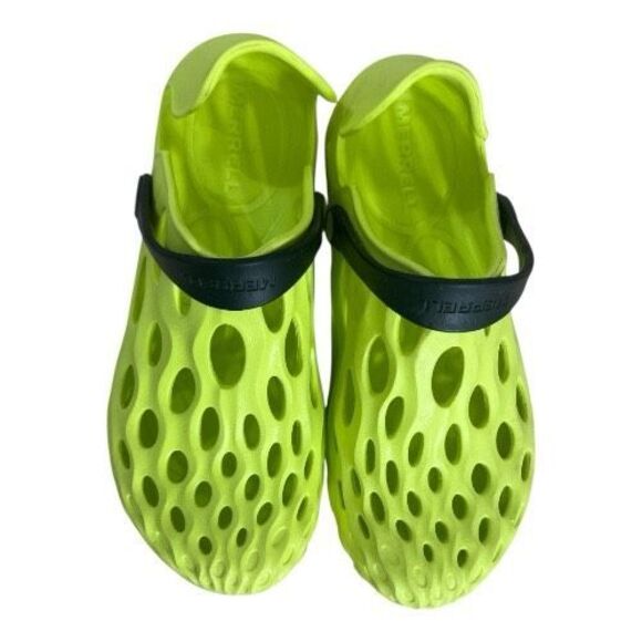 Merrell Women Hydro Moc Hi Viz Yellow Size 6 EVA Foam Shoes Sandals Water Shoes - Picture 4 of 11